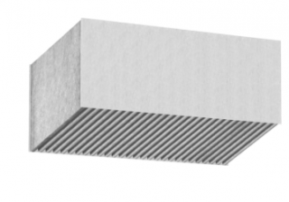 BOSCH / Siemens / NEFF uhlíkový filter CleanAir 23 cm x 19 cm x 10 cm