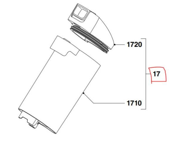PHILIPS zásobník na vodu pre XW9383/01, XW9385/01