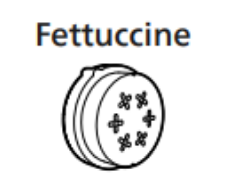 PHILIPS nadstavec jemné rezance 1,3 mm pre HR2665/96 Pastamaker