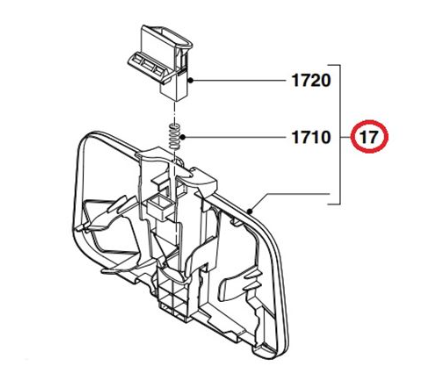 PHILIPS kryt filtra pre FC9729, FC9744