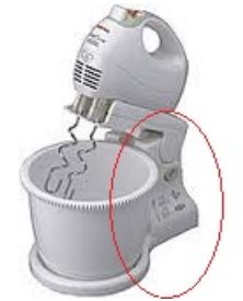 MOULINEX, TEFAL držiak otočnej nádoby HM41.., HT41..