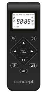 Concept diaľkový ovládač pre VR2100, VR2110