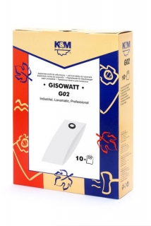 GISOWATT papierové sáčky Professional, Industrial, Lavamatic